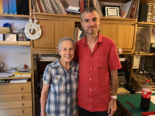 JC avec Edda dell_Orso juin 2019